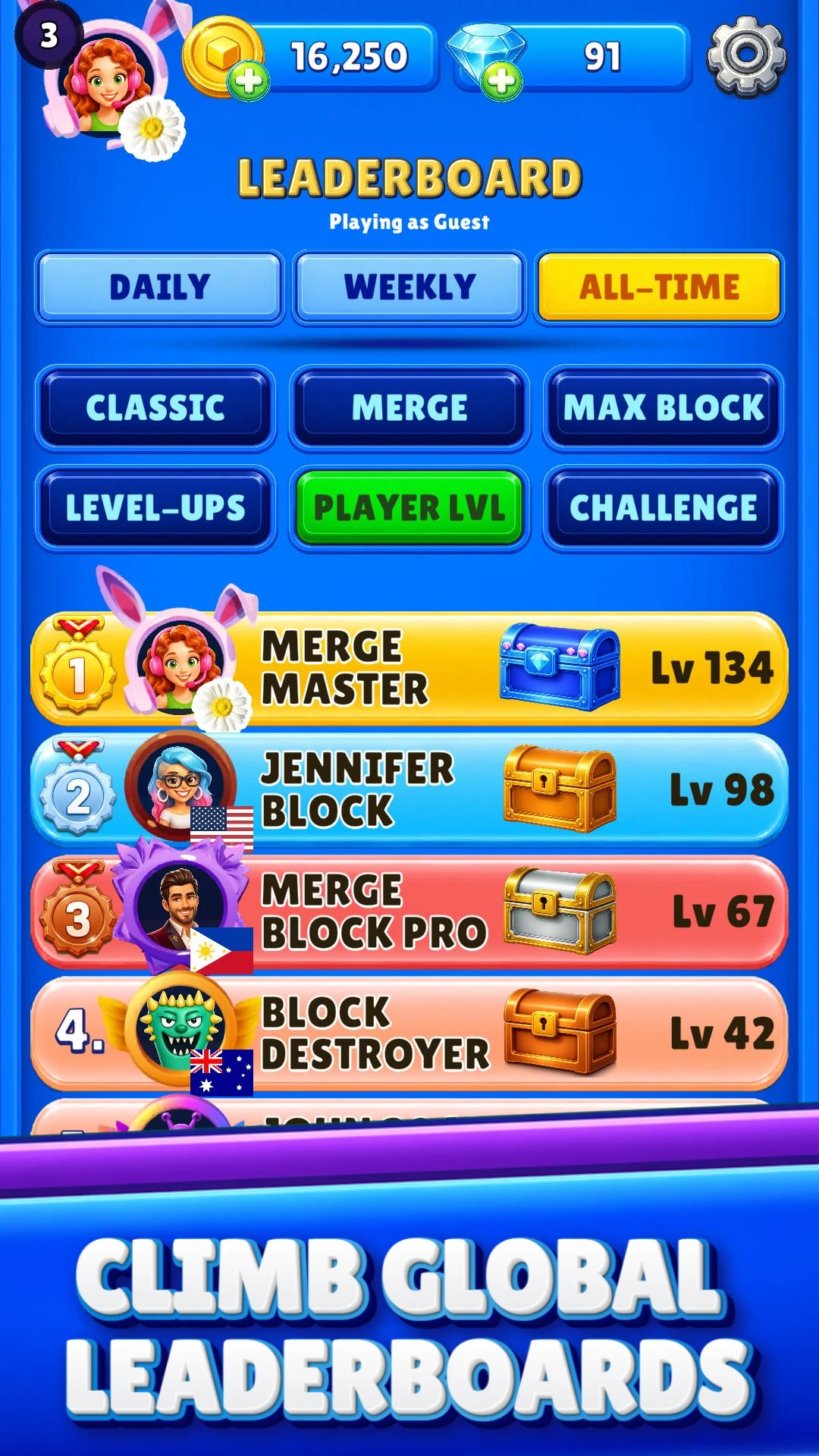 MERBO: 2048 Merge Block Puzzle screenshot